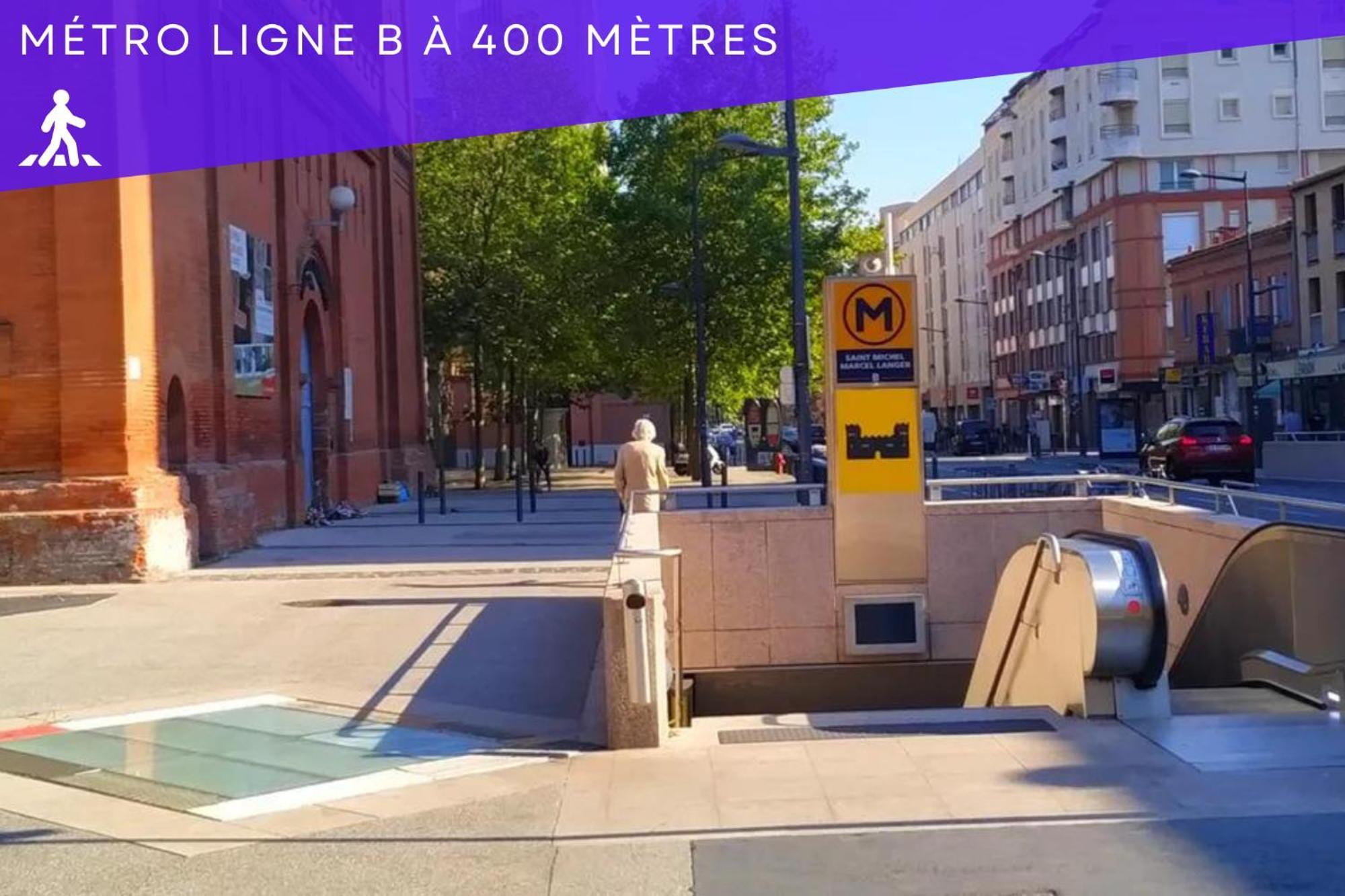 • L'Ocea • Studio - Quartier Busca - Proche Metro Τουλούζη Εξωτερικό φωτογραφία
